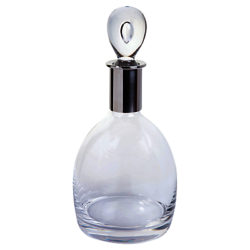 Dartington Crystal Personalised Soren Decanter, Gabriola Font